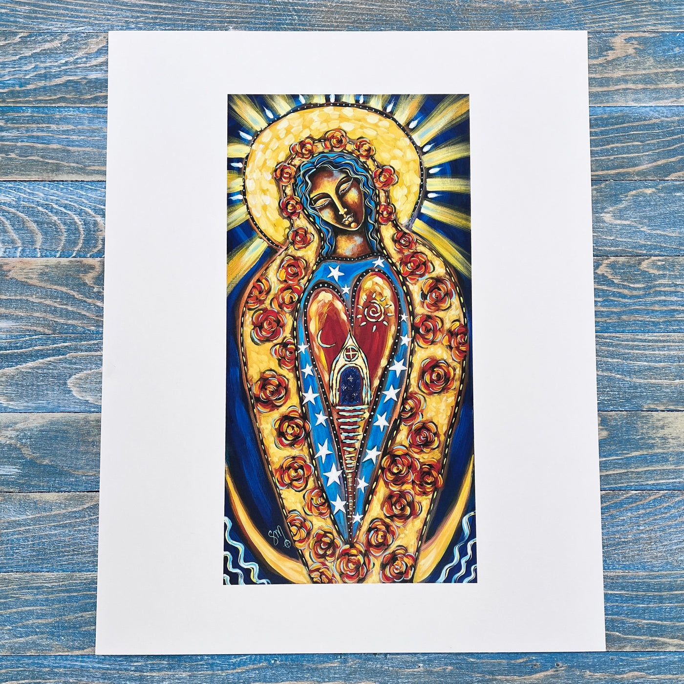 Our Lady of Love Art Print