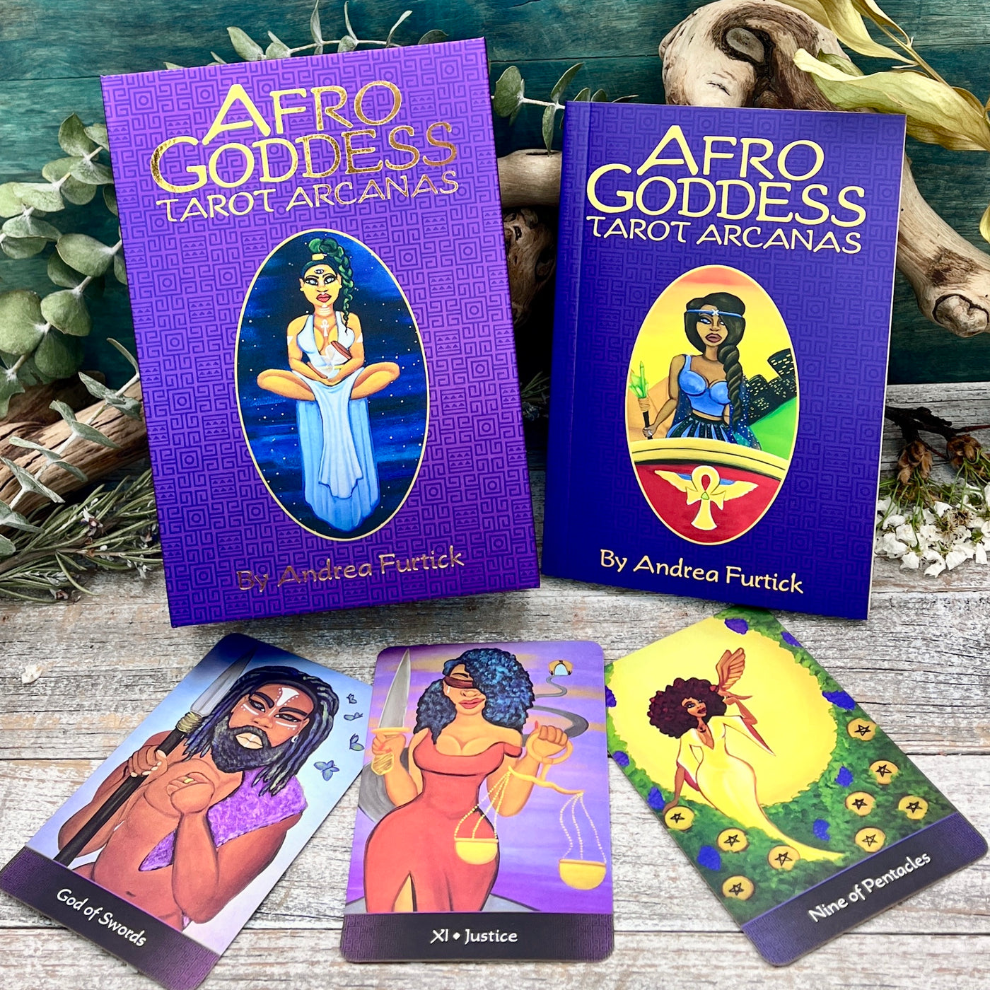 Afro Goddess Tarot Arcanas