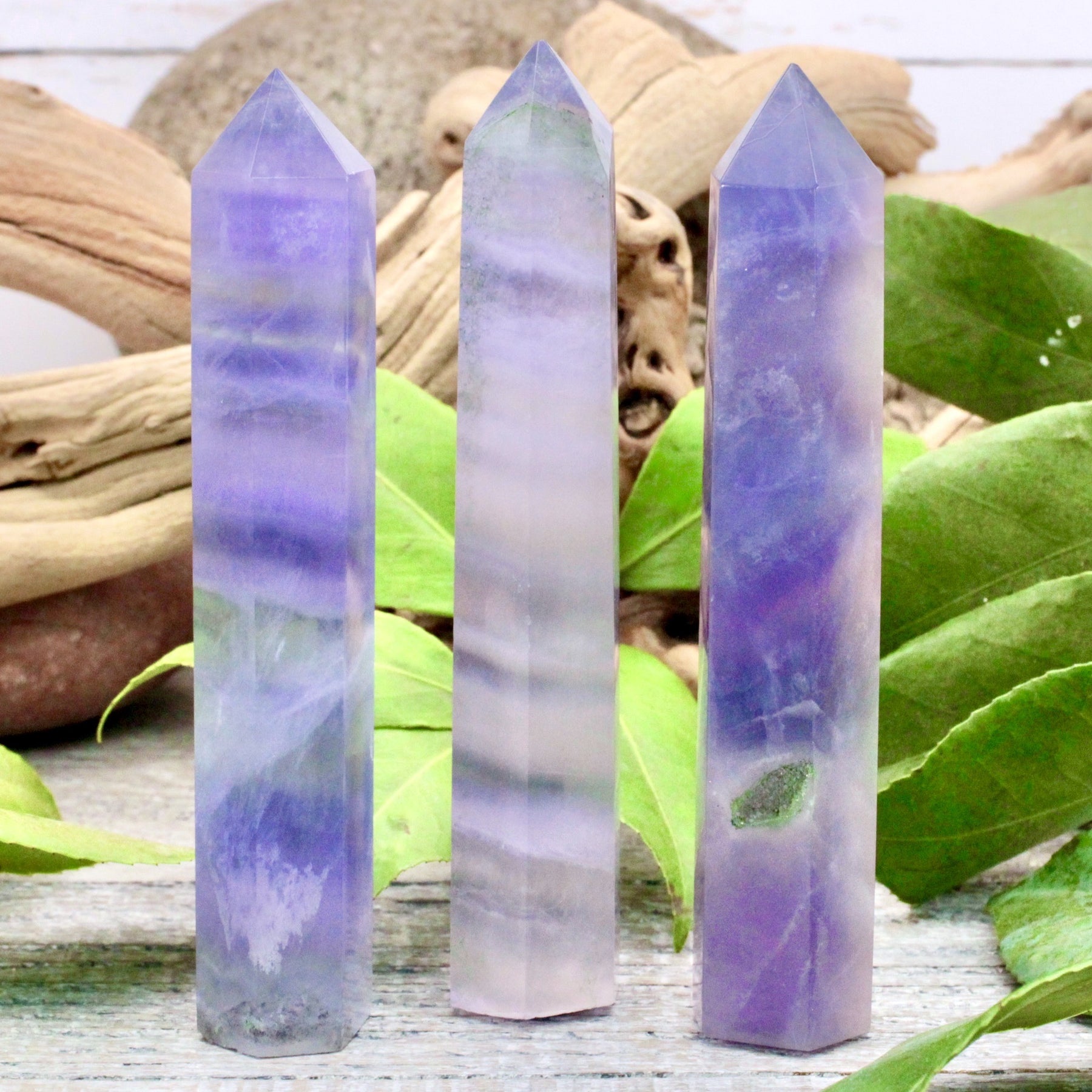 Purple Fluorite towers