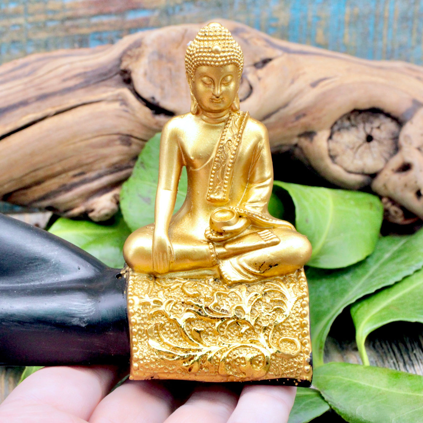 Buddha and Mudra Hand Incense Holder