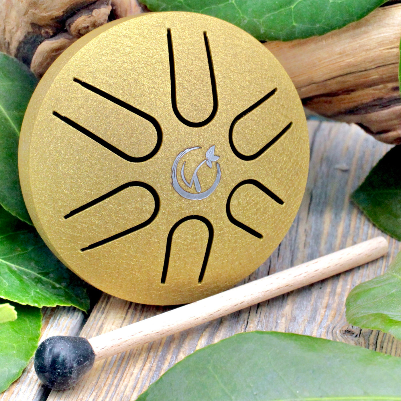 Gold Tongue Drum - 3"