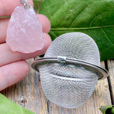 Rose Quartz Tea Steeper