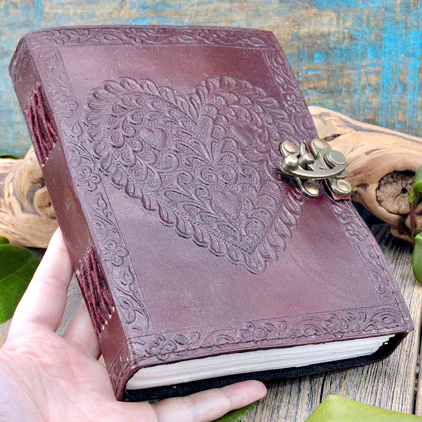 Leather Journal - Celtic Heart