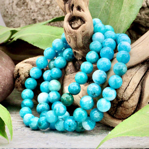 Hemimorphite bracelet