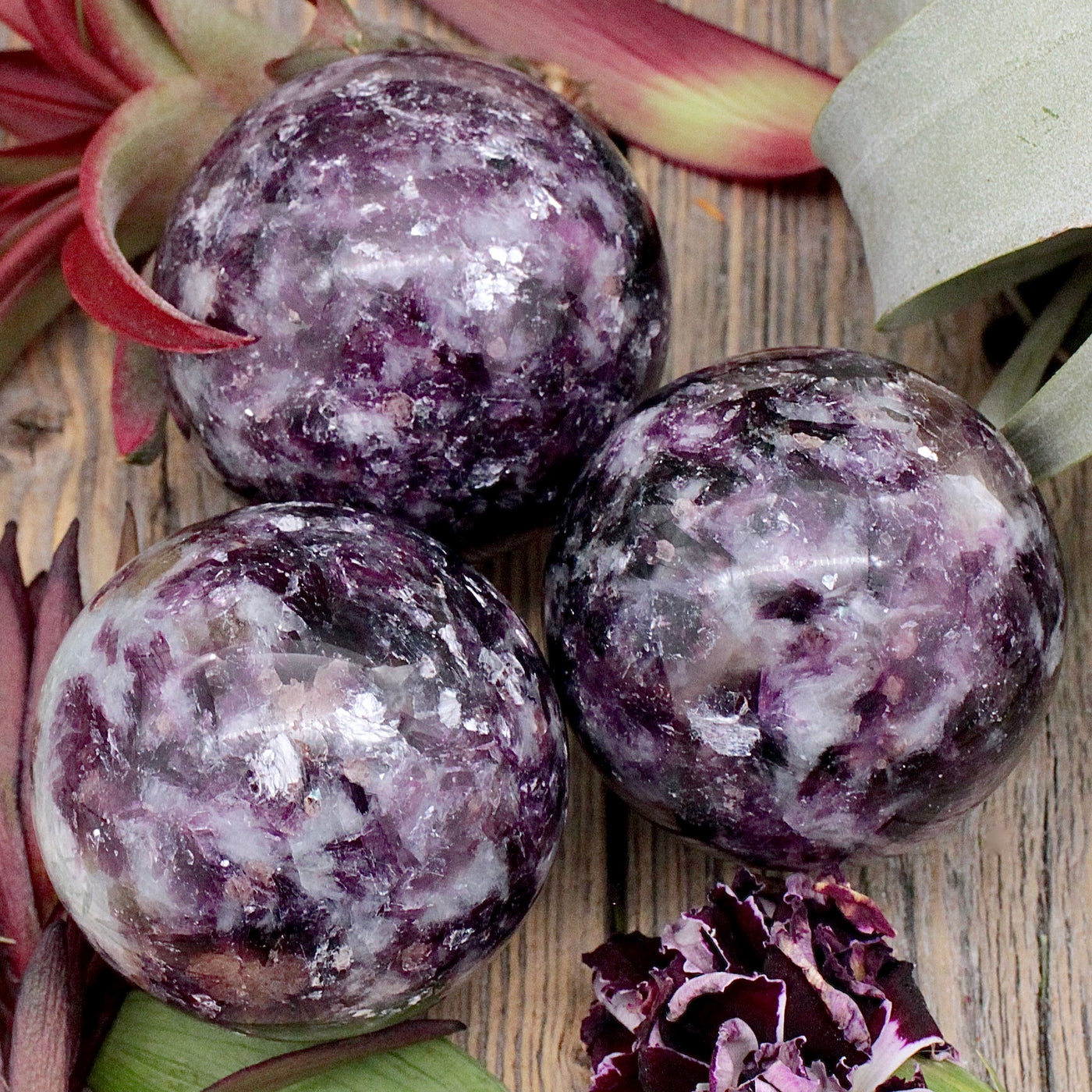 Lepidolite Sphere