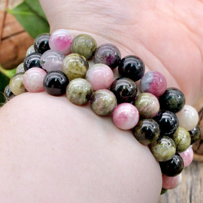 Mixed Tourmaline Bracelet - 10mm