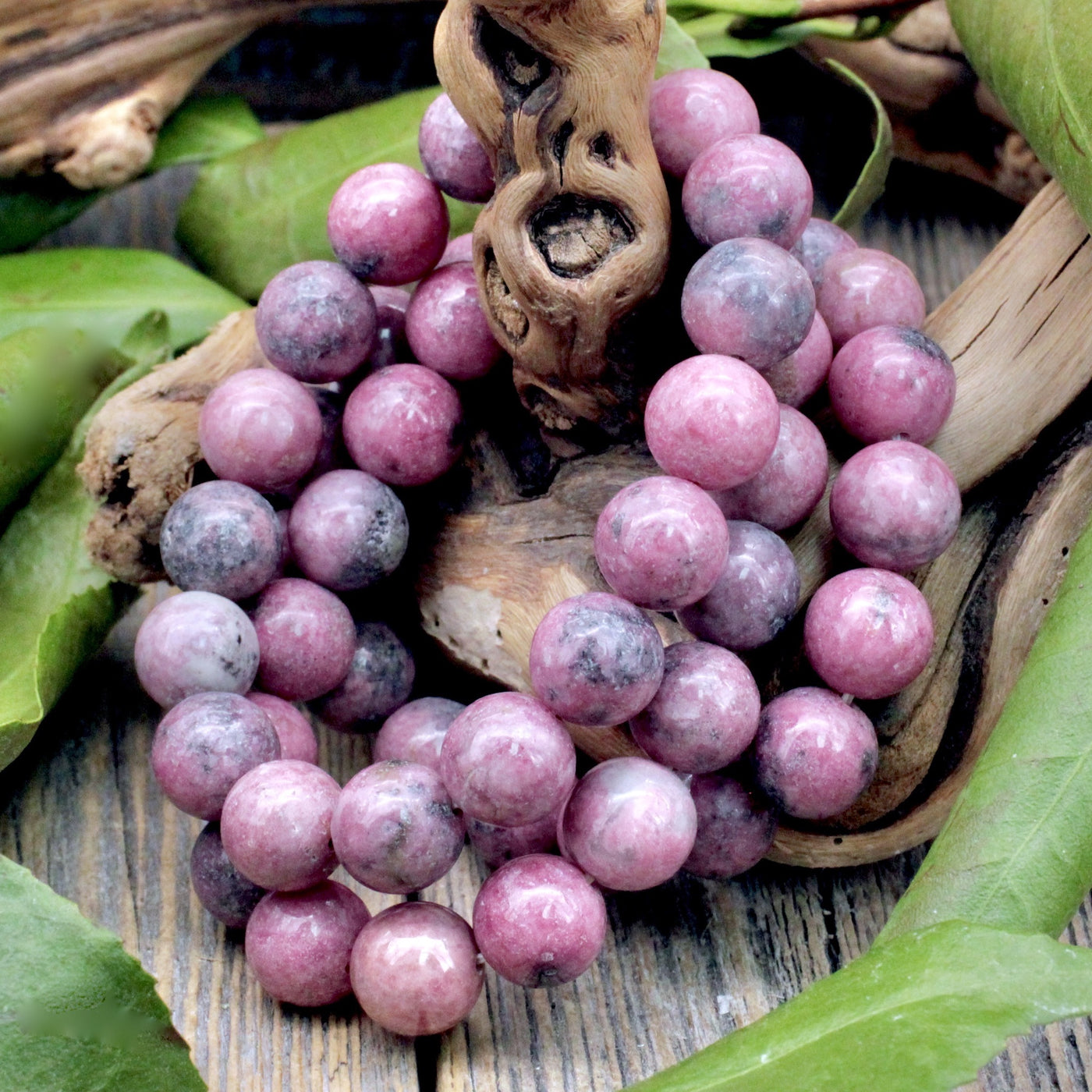 Rhodonite Bracelet - 12mm