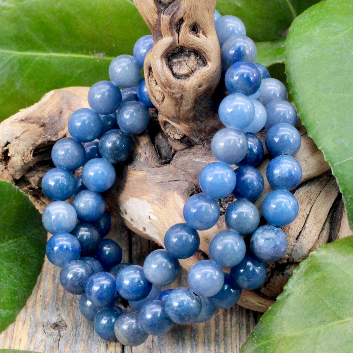 Blue Aventurine Bracelet - 8mm