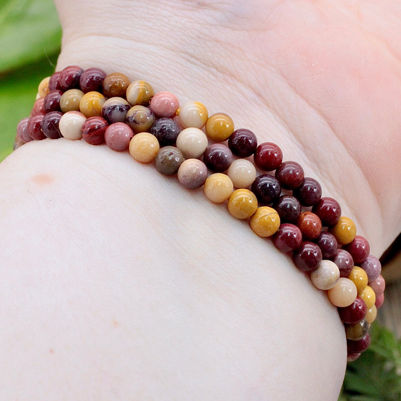 Mookaite Jasper Bracelet - 4mm