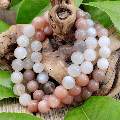 Mixed Moonstone Bracelet - 8mm