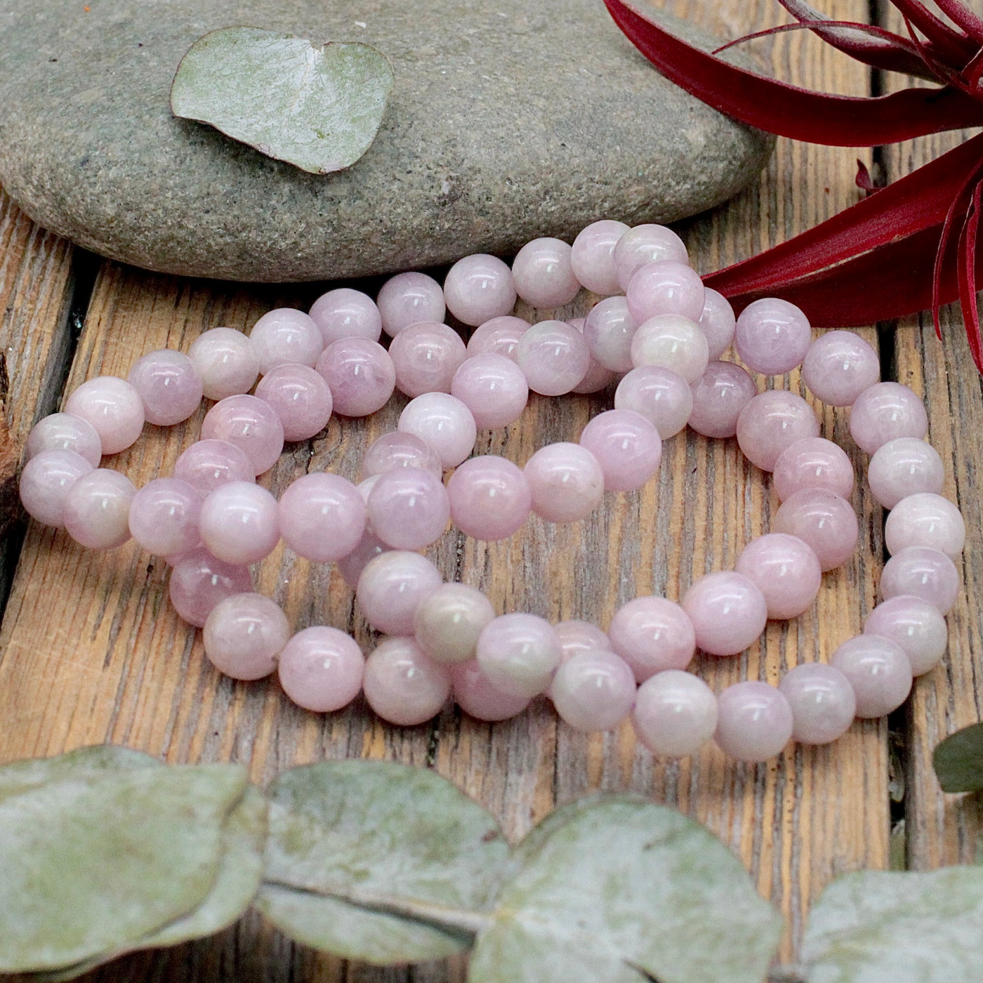 Pink Kunzite Bracelet - 7mm - 8mm