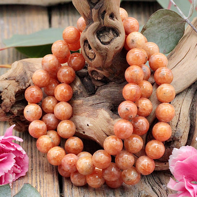 JB1848-Orange-Calcite-Bracelet-8mm-2