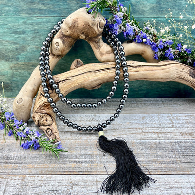 Hematite Mala