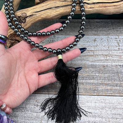 Hematite Mala