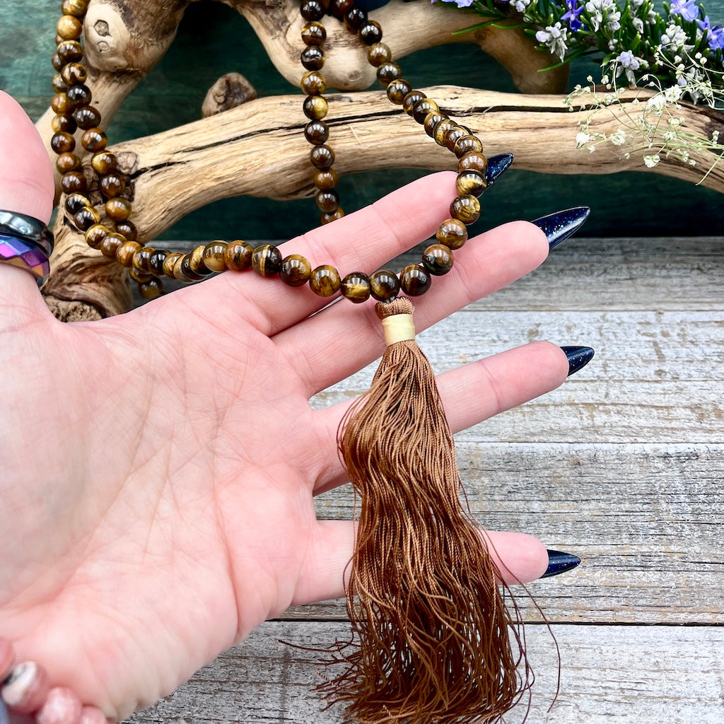 Tiger's Eye Mala