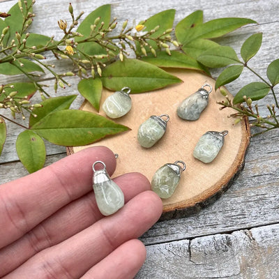 Aquamarine Nugget Pendant