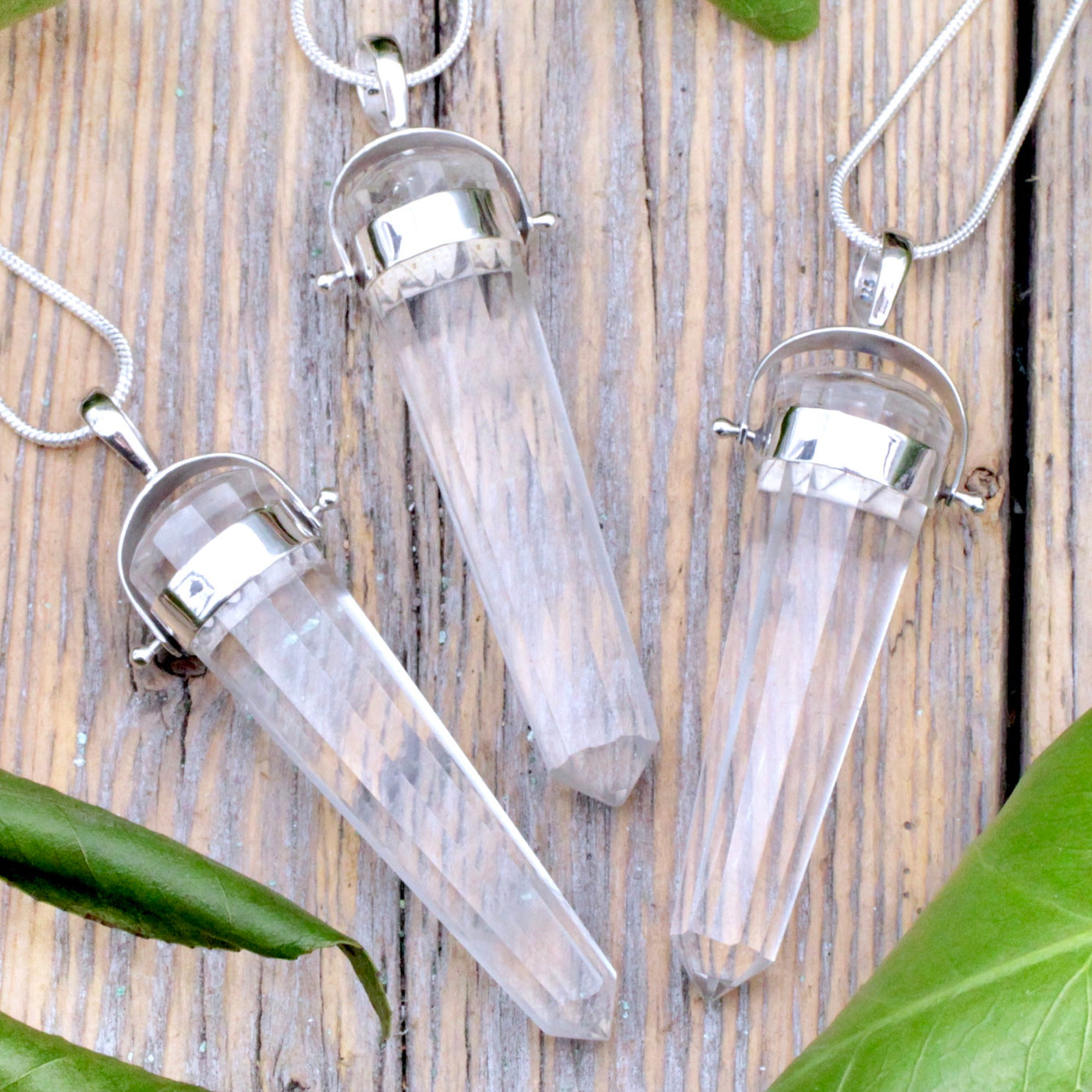 Vogel-Style Quartz Pendant