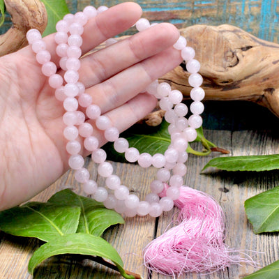 Rose Quartz Mala