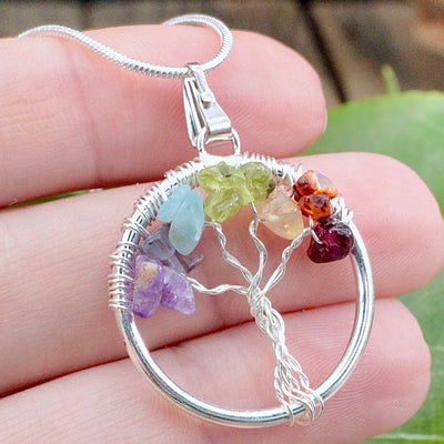 Chakra Tree of Life Necklace