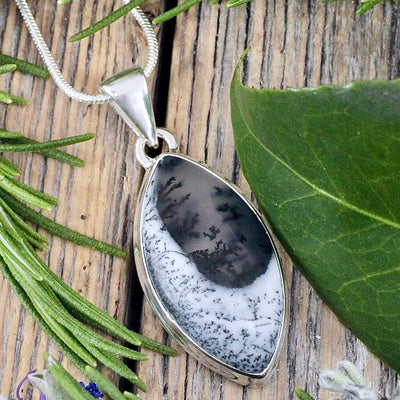 Dendritic Opal Pendant