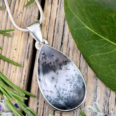 Dendritic Opal Pendant