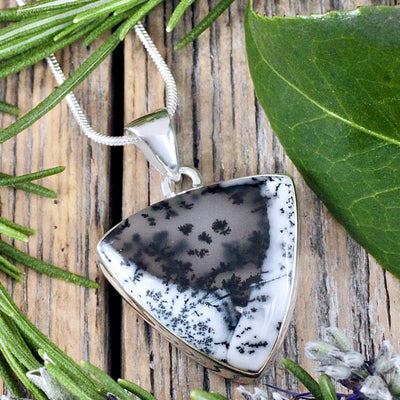 Dendritic Opal Pendant