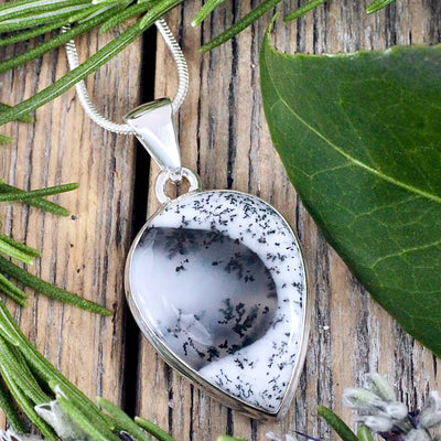 Dendritic Opal Pendant