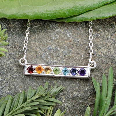 Chakra Bar Necklace