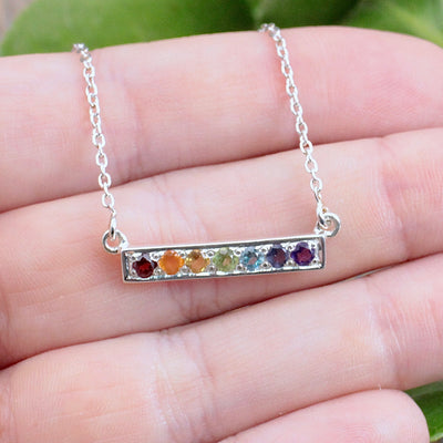 Chakra Bar Necklace