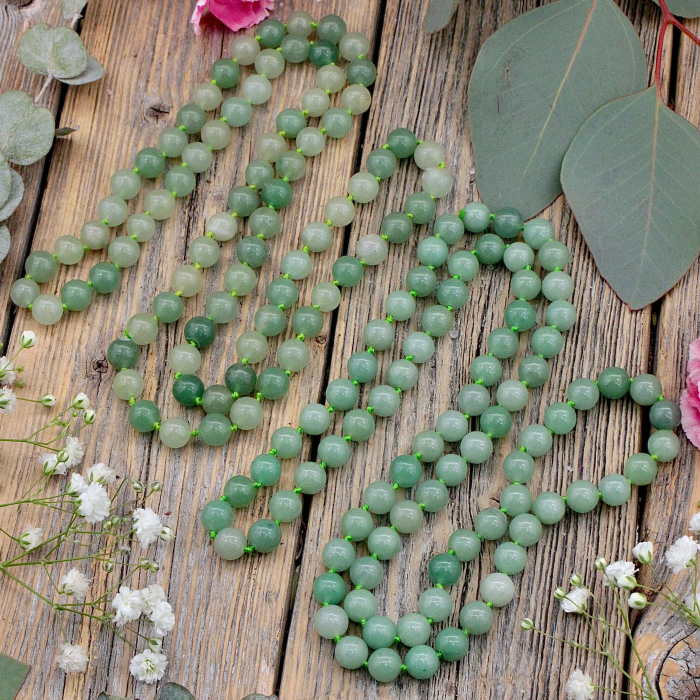 JN2736-Green-Aventurine-Knotted-Faceted-Necklace-8mm-1