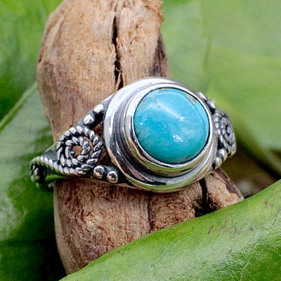 Turquoise Round Ring