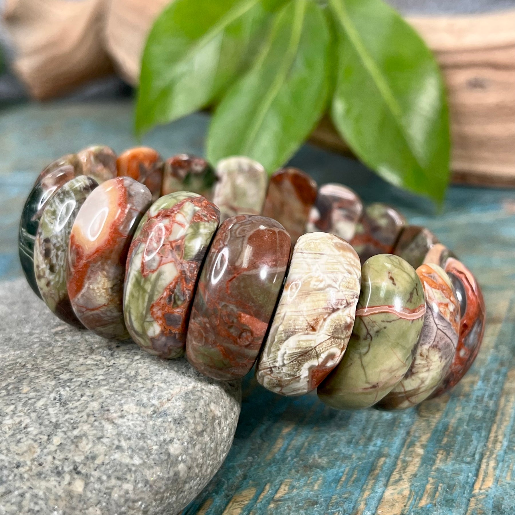 Rainforest Jasper bracelet