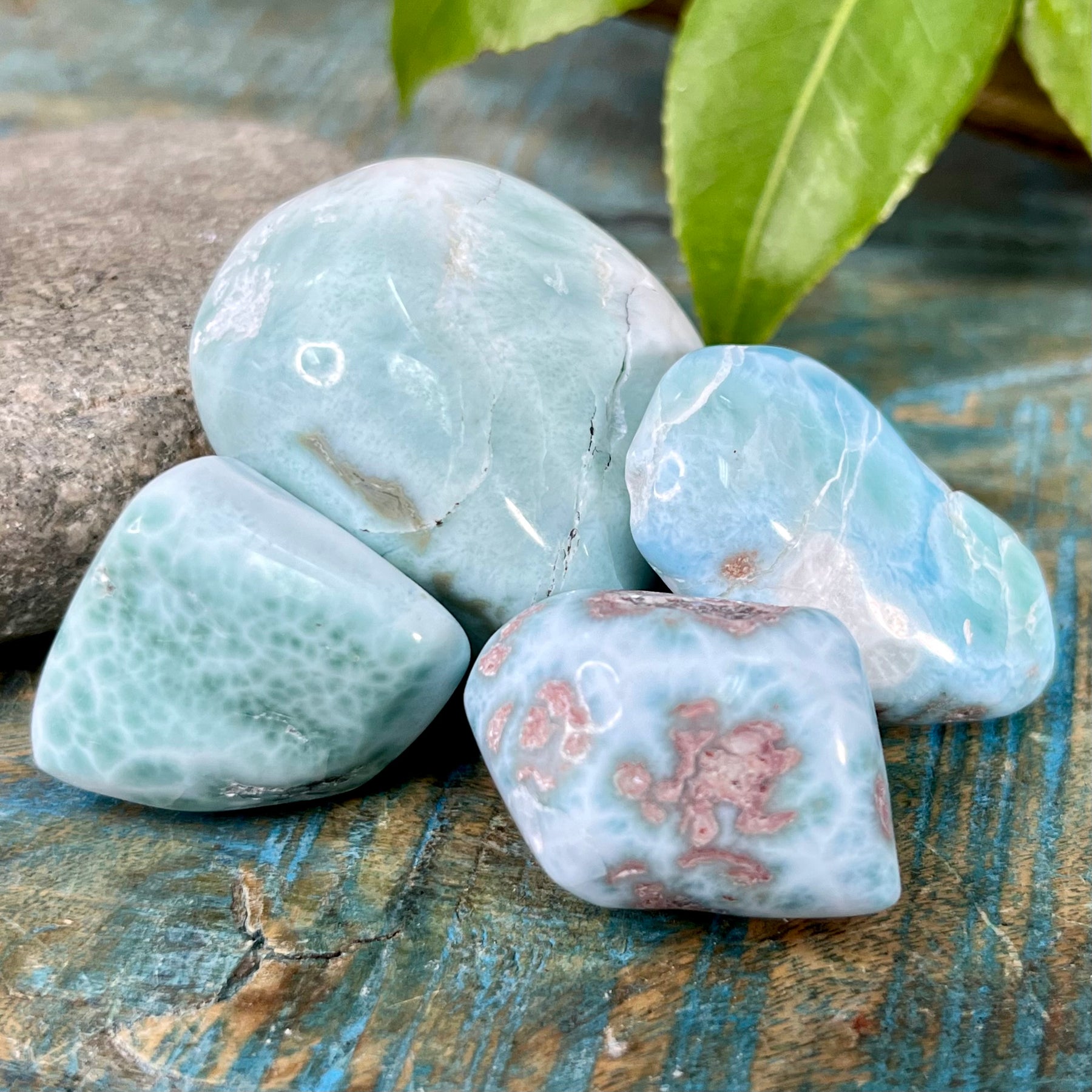 Larimar stones