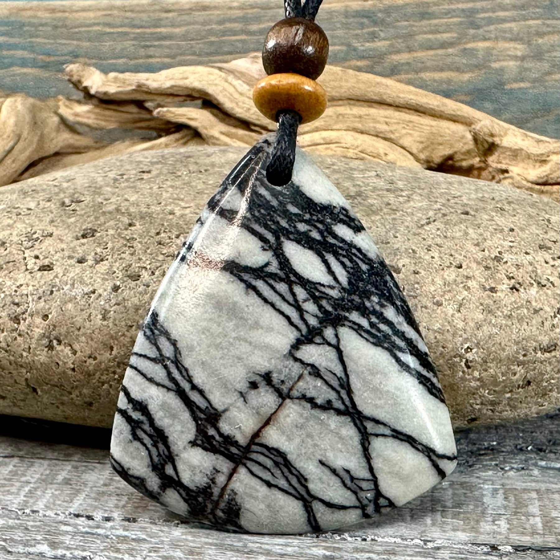 Matrix Jasper pendant