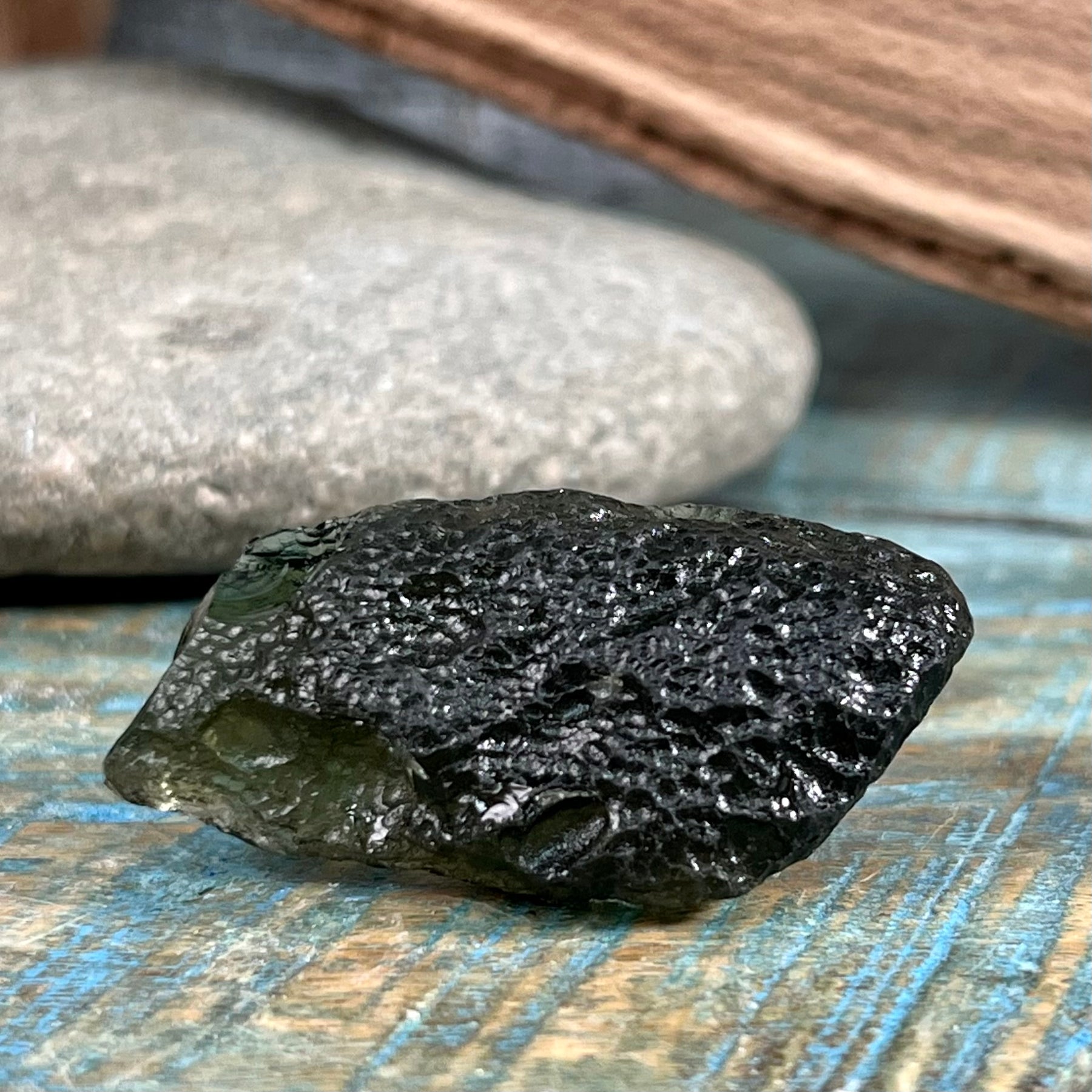 Moldavite freeform