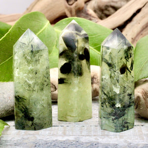 Prehnite towers