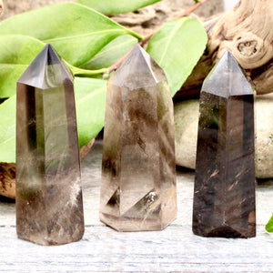 Smoky Quartz crystal towers