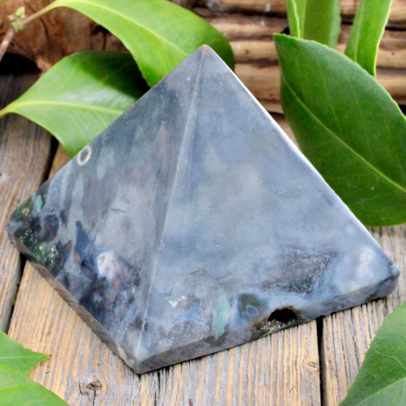 Ocean Jasper Pyramid