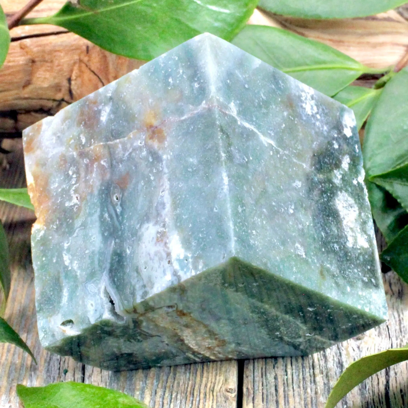 Ocean Jasper Cube