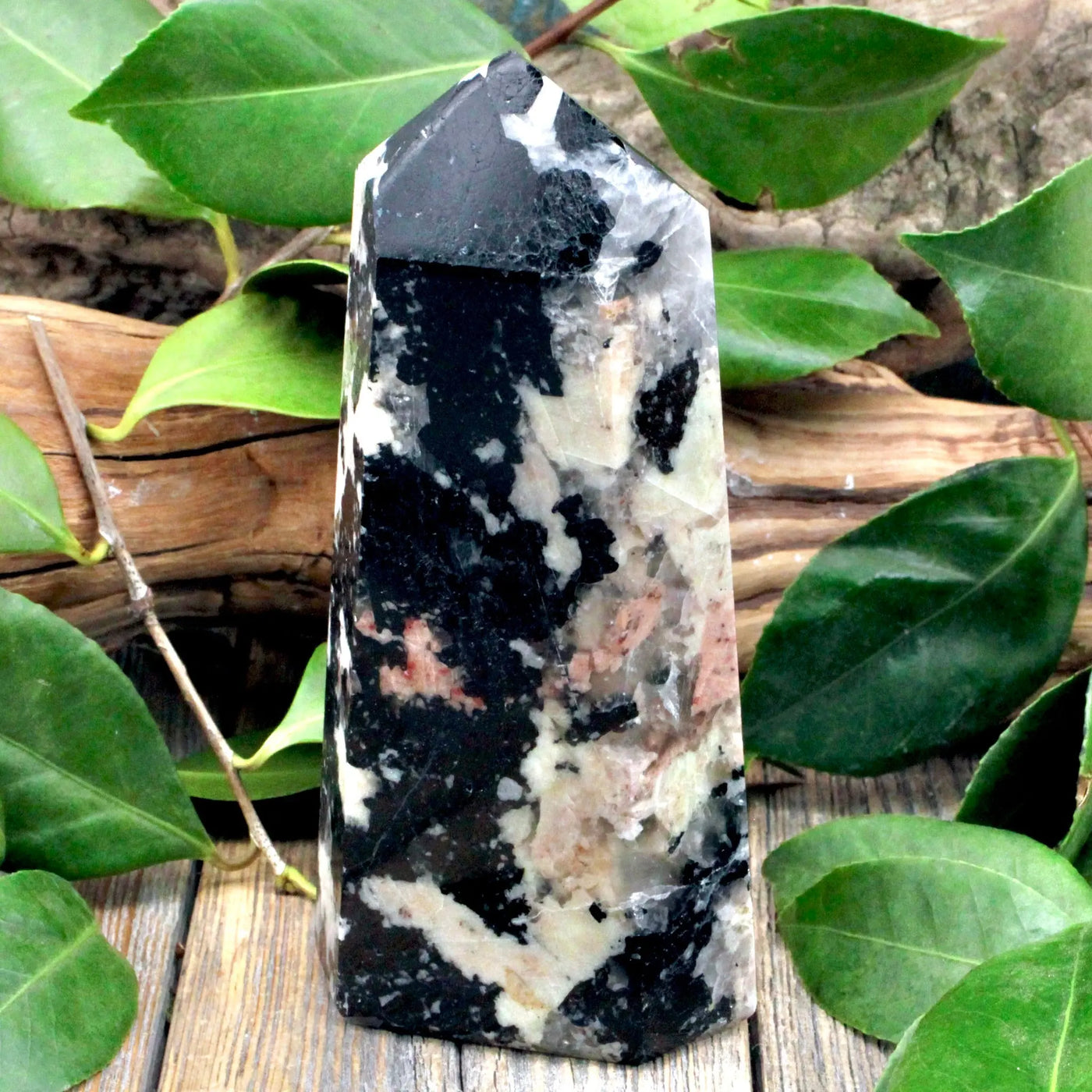 Feldspar with Tourmaline Tower