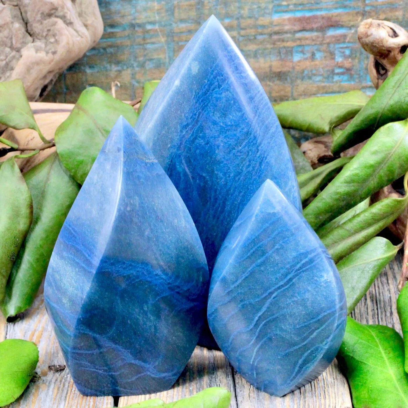 Blue Quartz Flame