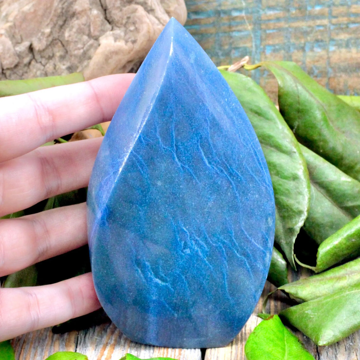 Blue Quartz Flame