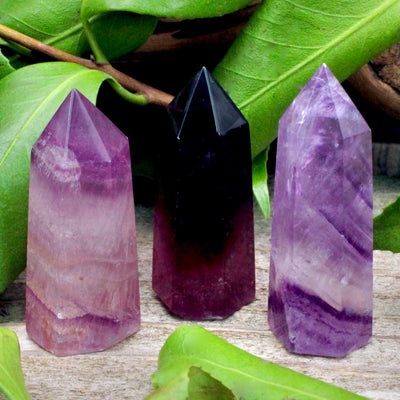 Purple Fluorite Tower