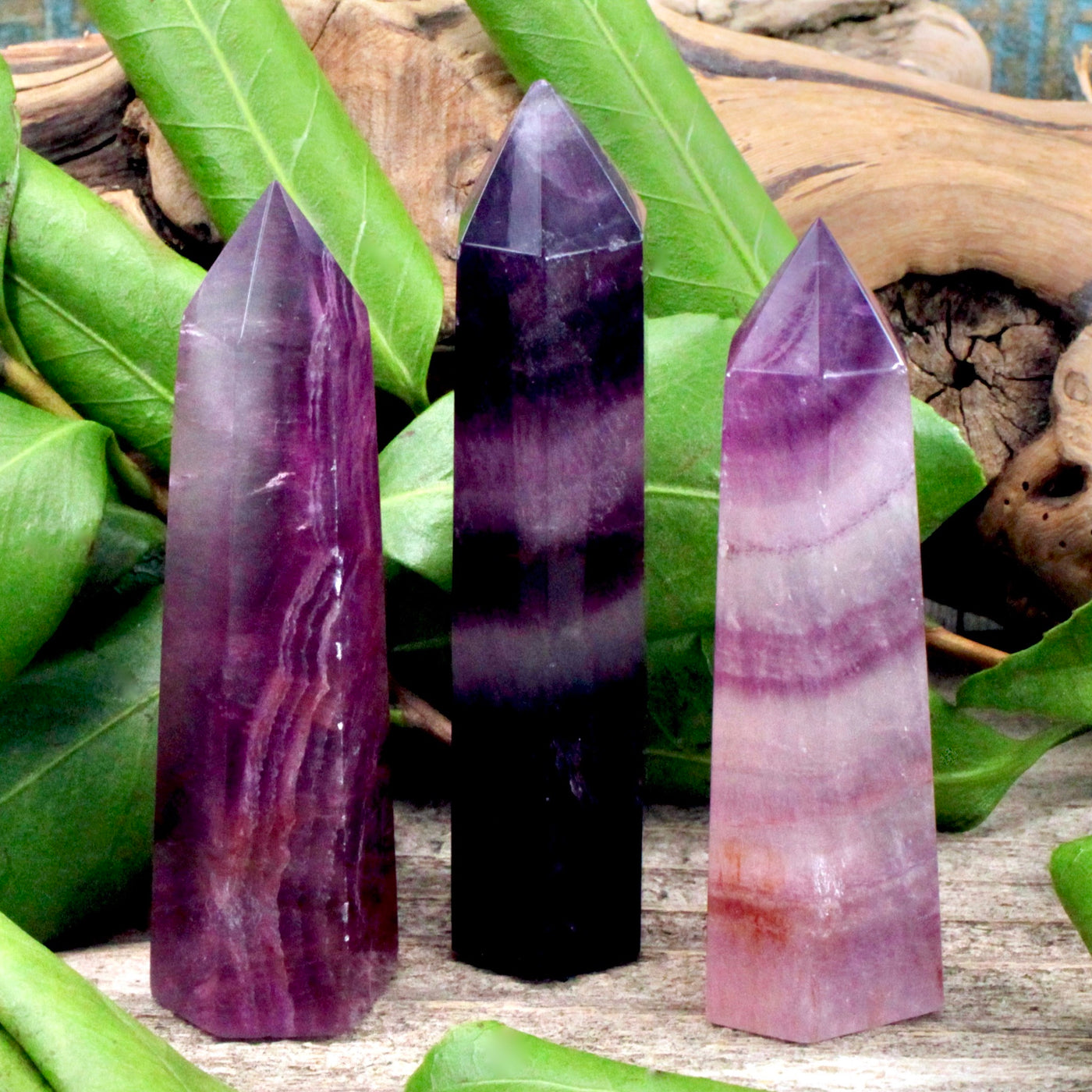 Purple Fluorite Tower