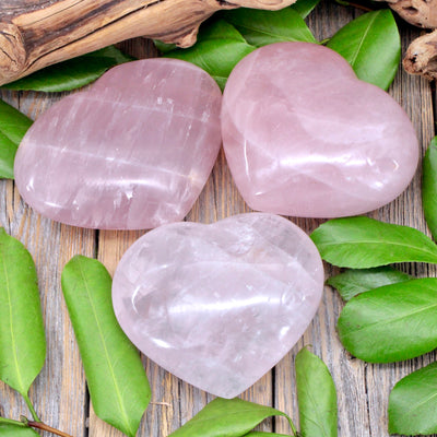 Rose Quartz Heart