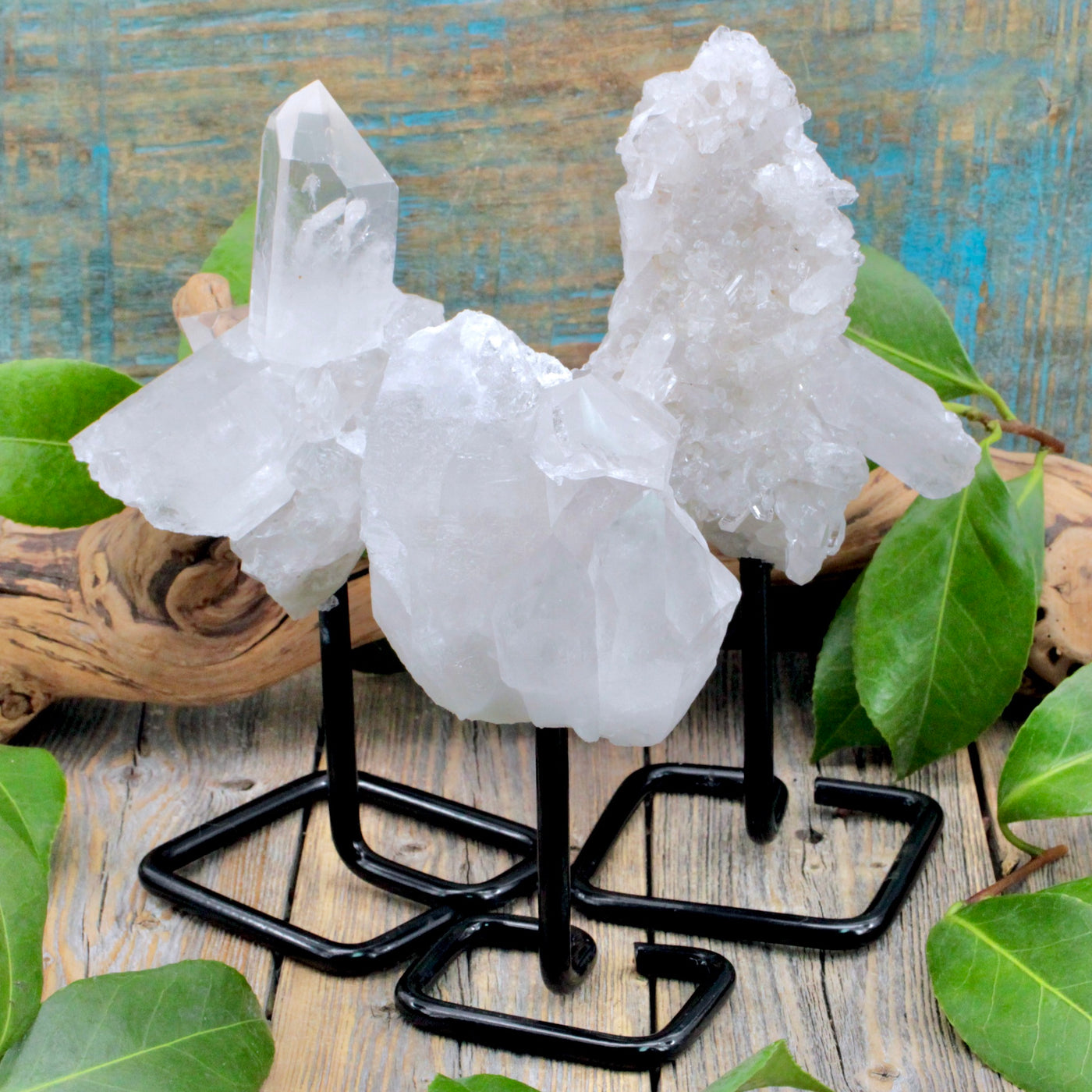 Quartz Cluster Pin