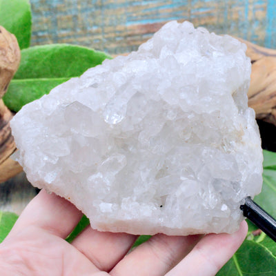 Lemurian Quartz Cluster Pin