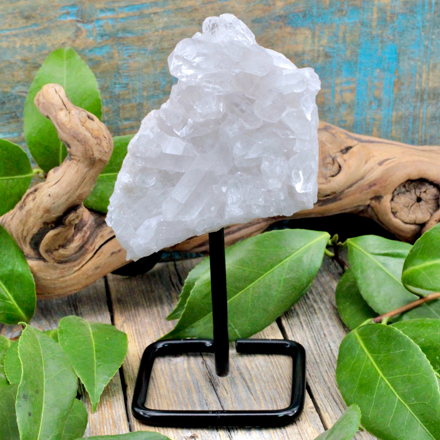 Lemurian Quartz Cluster Pin