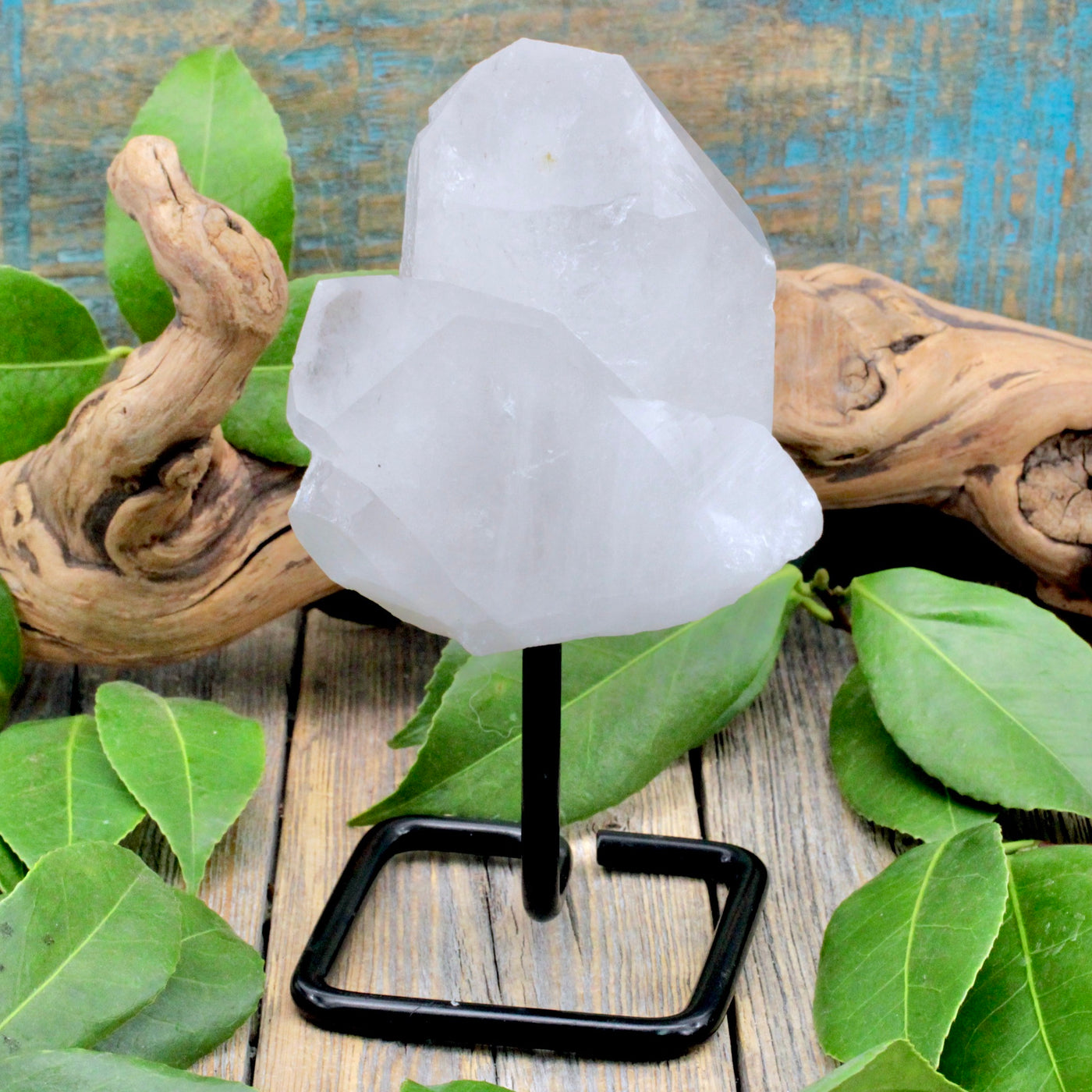 Lemurian Quartz Cluster Pin