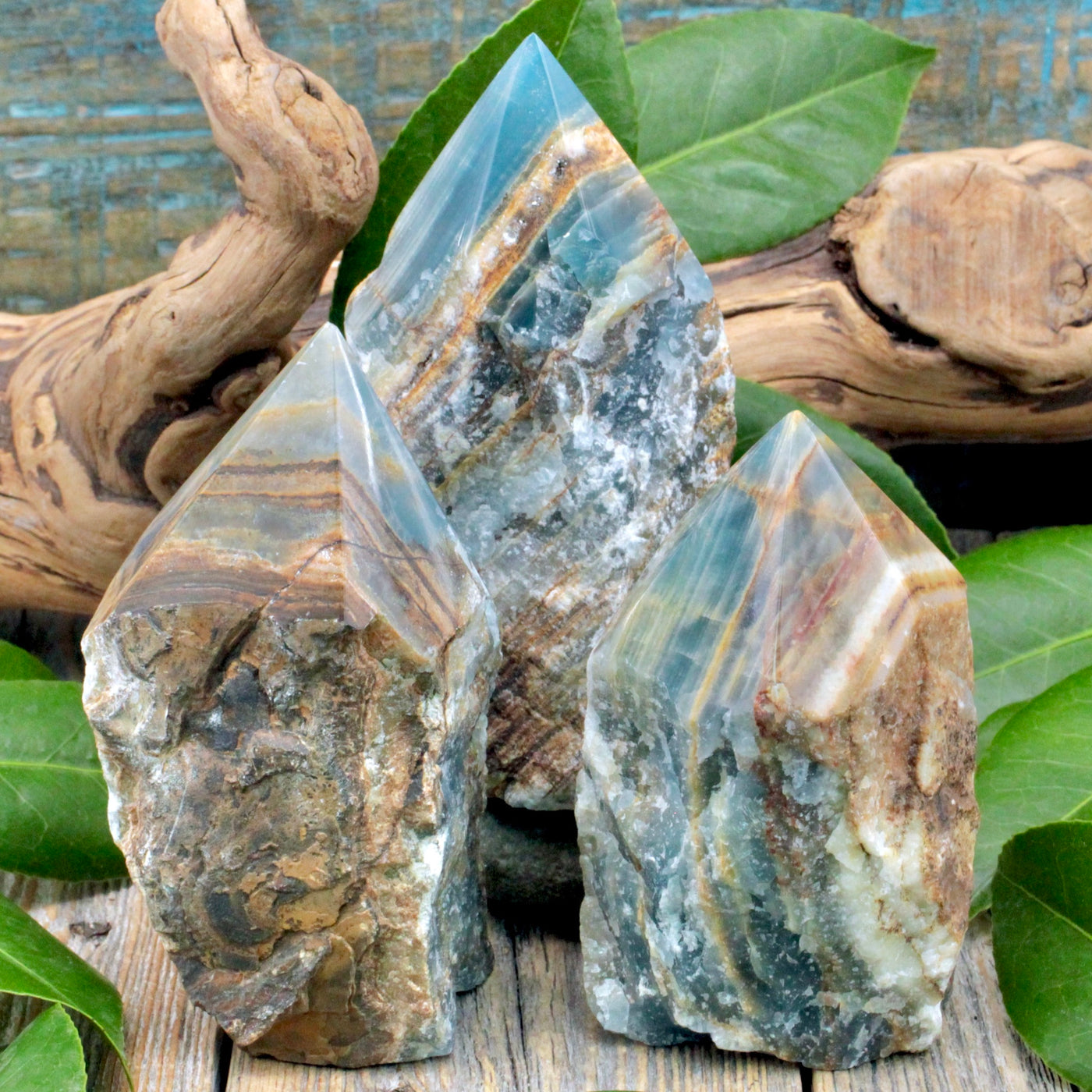 Blue Banded Calcite Power Point